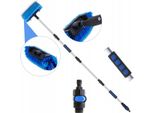 Luxtom | Spazzola Telescopica Per Lavaggio, 103-170Cm Alluminio Blu 5 Lati, Spazzola Per Lavaggio Auto