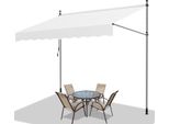 Hengda Tenda Da Sole Con Morsetti Tenda Da Sole Per Balcone Resistente Ai Raggi Uv Impermeabile Crema 300 Cm