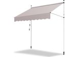 Hengda Tenda Da Sole Tenda Da Balcone Resistente Ai Raggi Uv Impermeabile Beige 300 Cm