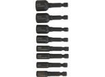 8Pcs Tap Socket Alta Durezza In Acciaio Legato 1/4 Hex Shank Air Screwdriver Accessori