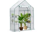 Jayseuw Serra In Foglio Serra Per Pomodori 143X73X195 Cm Serra, Bianco