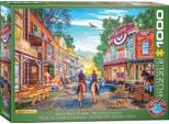Eurographics Puzzle Wildweststadt - Dominic Davison, 1000 Teile, 6000-6028
