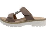 Sandalo Ara CAPRI-S, Pelle Scamosciata, Beige, Donna