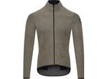 CafÉ Du Cycliste Marguerite Maglia A Maniche Lunghe Grigio S Uomo Grigio S
