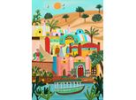 Puzzle Pezzi & Pace Il Villaggio Nubiano 500 Teile Buntes Motiv