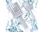 Granitan | Soffione CARO2 - 25 Cm - Cromo - 2 Funzioni - Risparmio D'acqua - Ugelli Anticalcare