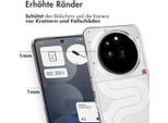 Cover Nothing Phone 3A Pro - Silicone - Custodia Morbida Accezz/Copertina Posteriore - Trasparente