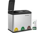 Cestino Per La Raccolta Differenziata Sort 24L (3X8L), Acciaio