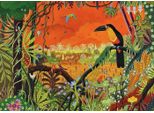 Pezzi & Pace Puzzle Tucano Ariel - Giocattolo Colorato Da 1000 Pezzi