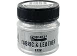 Pentart - Colore Per Tessuti E Pelle - Argento 50 Ml