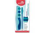 Maped 981889 Maped Kidy Learn Concentration-Set, 4-Teilig, Blisterkarte