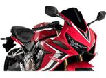 Cupolino Puig Z-Racing Nero 335X285Mm Omologato Abe Per Honda