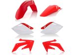 Kit Carene 6 Pezzi Acerbis Rosso/Bianco Per Honda Crf 250 R