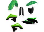 Kit Carene 9 Pezzi Acerbis Modello 2009 Verde/Nero Per Kawasaki Kx 250 F