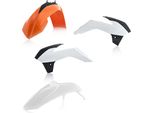 Kit Carene 4 Pezzi Acerbis Modello 2017 Arancio/Bianco Per Ktm Sx 85