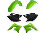 Kit Carene 6 Pezzi Acerbis Modello 2008 Verde/Nero Per Kawasaki Kx 250 F