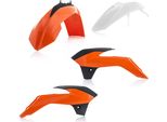 Kit Carene 4 Pezzi Acerbis Modello 2016 Arancio/Bianco Per Ktm Sx 85