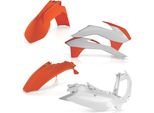 Kit Carene 5 Pezzi Acerbis Modello 2015 Arancio/Bianco Per Ktm