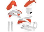 Kit Carene 10 Pezzi Acerbis Modello 2015 Arancio/Bianco Per Ktm