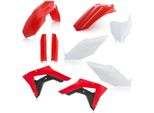 Kit Carene 9 Pezzi Acerbis Rosso/Bianco Per Honda Crf 450 Rx