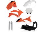 Kit Carene 10 Pezzi Acerbis Modello 2011 Arancio/Bianco/Nero Per Ktm