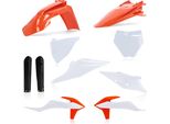 Kit Carene 10 Pezzi Acerbis Modello 2021 Arancio/Bianco Per Ktm
