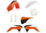 Kit Carene 8 Pezzi Acerbis Modello 2016 Arancio/Bianco Per Ktm Sx 85