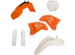 Kit Carene 7 Pezzi Acerbis Arancio/Bianco Per Ktm Sx 65
