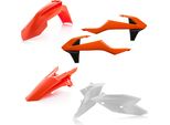 Kit Carene 6 Pezzi Acerbis Modello 2018 Arancio/Bianco Per Ktm