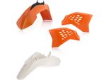Kit Carene 4 Pezzi Acerbis Arancio/Bianco Per Ktm Sx 65