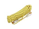30 M Di Corda Per Arrampicata All'aperto Diametro 10 Mm Cavo Di Sicurezza Di Sopravvivenza (Giallo)