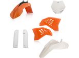 Kit Carene 7 Pezzi Acerbis Arancio/Bianco Per Ktm Sx 65