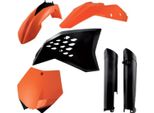 Kit Carene 7 Pezzi Acerbis Arancio/Nero Per Ktm SX-F