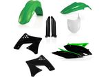 Kit Carene 9 Pezzi Acerbis Verde/Nero Per Kawasaki Kx 250 F