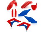 Kit Carene 9 Pezzi Acerbis Rosso/Blu Per Honda Crf R