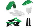 Kit Carene 9 Pezzi Acerbis Modello 2016 Verde/Bianco Per Kawasaki Kx 250 F