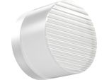 Beneito Faure Applique Led Da Parete Oma - 8W, IP65, Cct Switch 2000K/2800K/4000K, Plafoniera Da Parete In Alluminio Vintage - Bianco