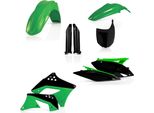 Kit Carene 9 Pezzi Acerbis Modello 2010 Verde/Nero Per Kawasaki Kx 250 F
