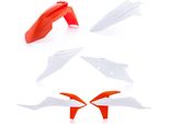 Kit Carene 6 Pezzi Acerbis Modello 2020 Arancio/Bianco Per Ktm