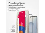 Samsung Galaxy S25 Edge Screenprotector: Accezz Gehard Glas Full Cover Screenprotector Metapplicator - Trasparente