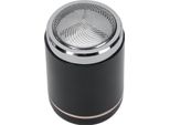 Regolabarba Usb Ricaricabile Da Viaggio Mini Tagliacapelli Elettrico Per La Cura Della Barba Nero