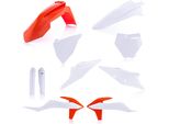 Kit Carene 10 Pezzi Acerbis Modello 2020 Arancio/Bianco Per Ktm