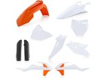 Kit Carene 10 Pezzi Acerbis Modello 2021 Arancio/Bianco