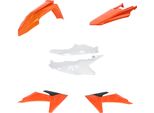Kit Carene 6 Pezzi Acerbis Modello 2024 Arancio/Bianco Per Ktm