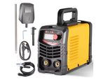 Saldatrice Elettrica Lcd Con Portaelettrodo, Uscita 300A, Ad Alta Efficienza Energetica, 220V Spina Ue, Gialla