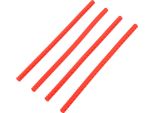 4PCS Forno Cremagliera Protettore Termoresistente Silicone Bordo Fodera Copertura Accessorio Per Cucina Ristorante Rosso