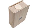 Playwood Salvadanaio In Legno A Forma Di Libro, Paulownia