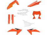 Kit Carene 10 Pezzi Acerbis Modello 2024 Arancio/Bianco Per Ktm