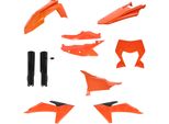 Kit Carene 10 Pezzi Acerbis Modello 2025 Arancio/Bianco Per Ktm