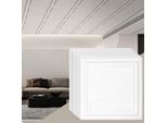 Set Di 48 Pannelli Per Soffitto Pannelli Per Soffitto Pannelli Per Soffitto In Polistirene 503X503 Mm Bianco